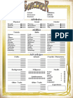 M20 Sorcerer 2-Page Interactive