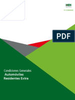SD - Condiciones Generales de Automviles Residentes Extra - 09 04 2018 PDF