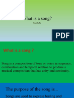 What Is A Song