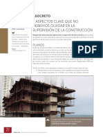 Aspectos Claves A Considerar en La Supervision de Obras PDF