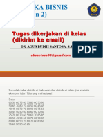 Pertemuan 2 Statistika Bisnis