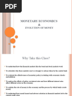 Evolution of Money