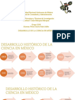 Desarrollo de La Ciencia en Mexico PDF