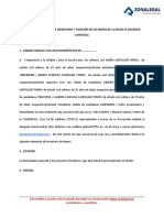 Modelo de Demanda de Inventario y Tasacion de Los Bienes de La Disuelta Sociedad Conyugal