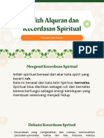 MEMAHAMI KECERDASAN SPIRITUAL MELALUI ALQURAN