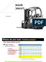 Forklift and Truck