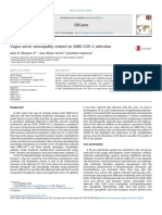 Vagus Nerve Neuropathy Related To SARS COV-2 Infection