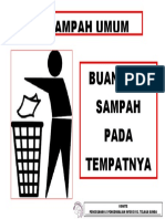 Iklan Buang Sampah