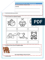 Prueba Diagnostico ESCRITURA