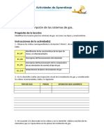 Descripción de Los Sistemas de Gas PDF