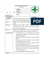 SOP Perlindungan Kesehatan Petugas