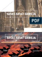 SIFAT-SIFAT GEREJA