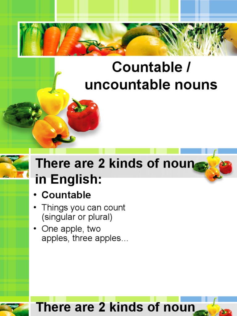 Expressions of Quantity Countable and Uncountable Nouns PDF Noun