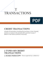 Credit Transactions