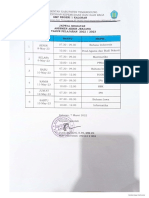 Jadwal Asesmen Akhir Jenjang