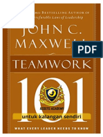Teamwork 101 John C. Maxwell (Breakthrough Generation)