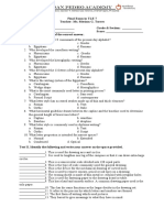 Fourth Grading Examination (Tle 7)