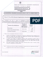 RC CV PCA Notificationf or Pharm.D I Yr Feb Mar 2023 Exams - Sign PDF