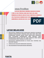 Paparan Pemberlakukan PMK No. 9 TTG Jenis Dan Tarif Atas PNBP Kebutuhan Mendesak Atas Pelayanan Keimigrasian