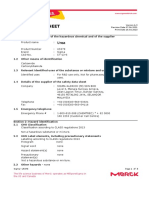 Safety Data Sheet: Revision Date 07.06.2021 Print Date 25.03.2023