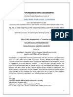 E-Auction Process Document - Shirt Company - 11 Nov 2022 PDF