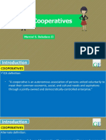 Cooperatives