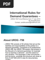 Download International Rules for Demand Guarantees  URDG 758 by Amit Bhushan SN63397237 doc pdf