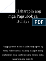 Paano Haharapin Ang Mga Pagsubok Sa Buhay