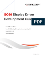 Quectel SC66 Display Driver Development Guide V1.0