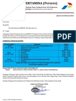 Surat Panggilan Calon Karyawan (I) BUMN PT Pertamina (Persero) Jakarta PDF