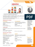 Conjuntos matemáticos: elementos, subconjuntos, cardinales