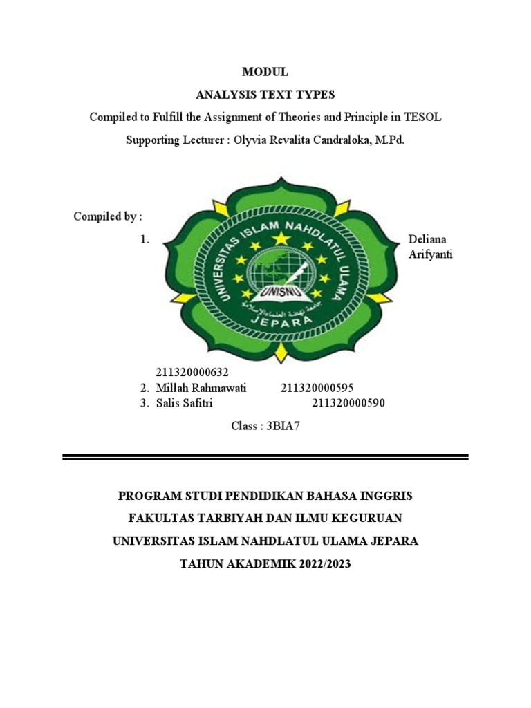 Tesol final project pdf learning reading comprehension