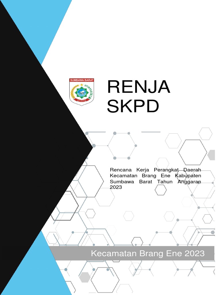 RENJA Kecamatan Brang Ene 2023 | PDF