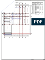 Plan Detalii Armare Inferioara Placa Cota - 0.10