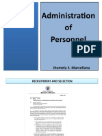 Administration of Personnel