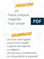 Conjugaison PDF