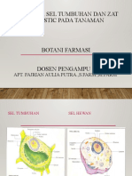 Bahan Ajar 1 Sel Tumbuhan Dan Zat Ergastik