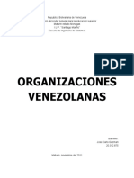 Organizaciones Venezolanas