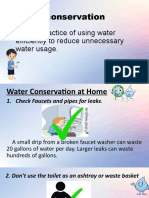 Water Conservation-Mapeh