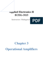 Chapter Three Operational Amplifier