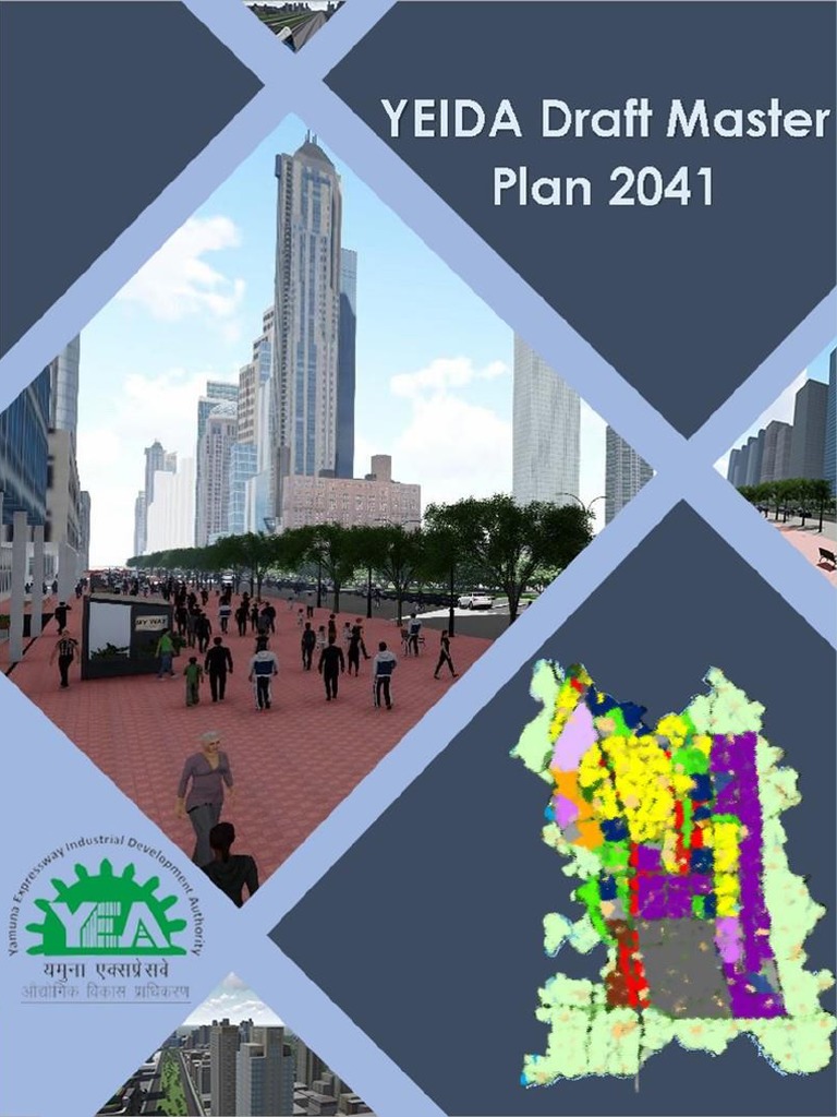 Master Plan Report - YEIDA 2041 - R9 Print PDF | PDF | Urban Planning ...