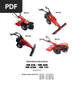 Motor Mower RM 616 626 636L 741 - BA8009100 - GB PDF