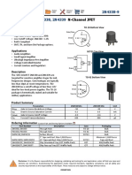 Jfet 2n4338 2n4339 Interfet