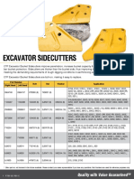 Excavator Sidecutters: Quality With Value Guaranteed