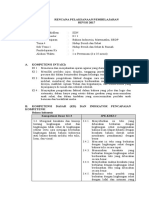 Rencana Pelaksanaan Pembelajaran REVISI 2017: Bahasa Indonesia