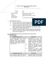 Rencana Pelaksanaan Pembelajaran REVISI 2017: Bahasa Indonesia