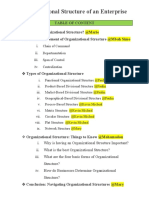 Organizational Structure Types and Elements Explained