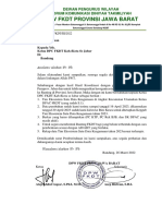 Surat Pemberitahuan Ke DPC FKDT Kokab. 2023
