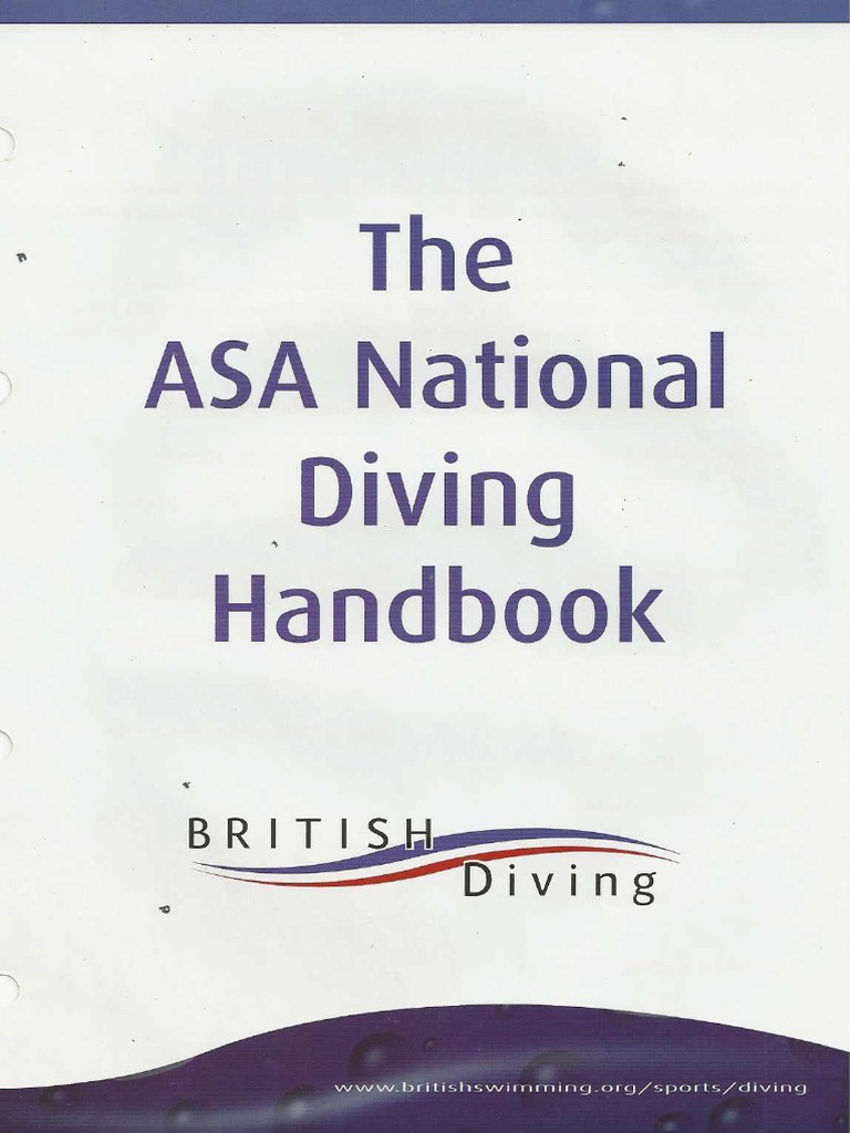 National Diving Handbook Overview | PDF | Underwater Diving ...