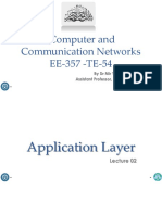 Lec 2 - Application Layer - IV - Electronic Mail